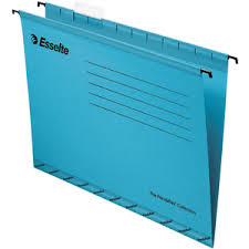 HO S7 ESSELTE SUSPENSION FILE VERTICAL BLUE